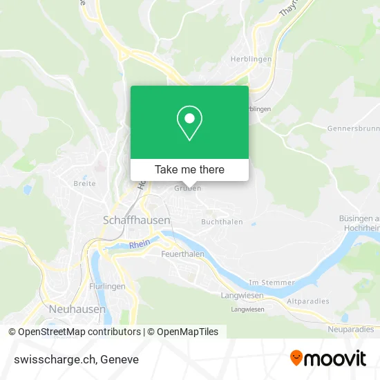 swisscharge.ch map