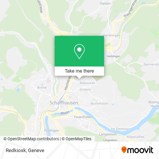 Redkiosk map