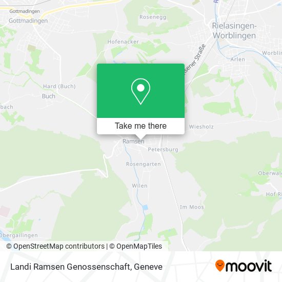 Landi Ramsen Genossenschaft map