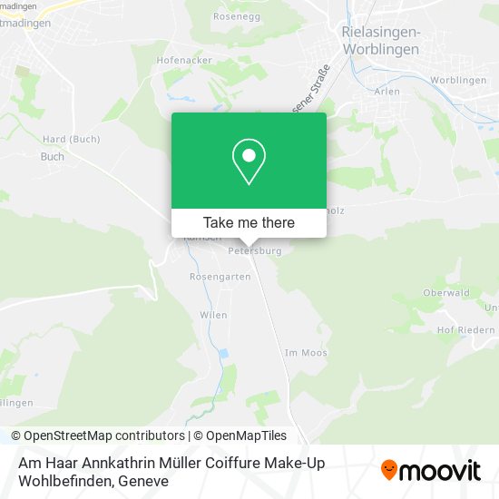 Am Haar Annkathrin Müller Coiffure Make-Up Wohlbefinden map