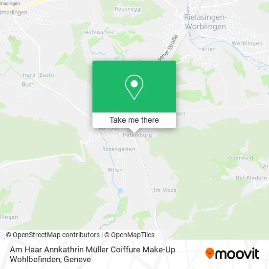 Am Haar Annkathrin Müller Coiffure Make-Up Wohlbefinden map