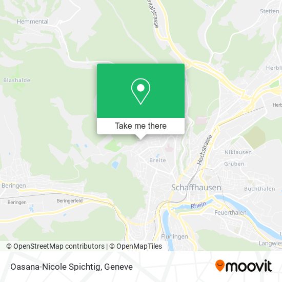 Oasana-Nicole Spichtig map