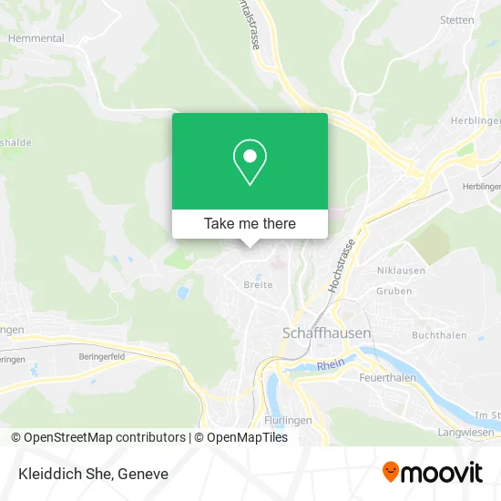 Kleiddich She map