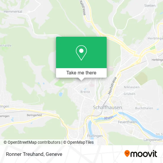 Ronner Treuhand map
