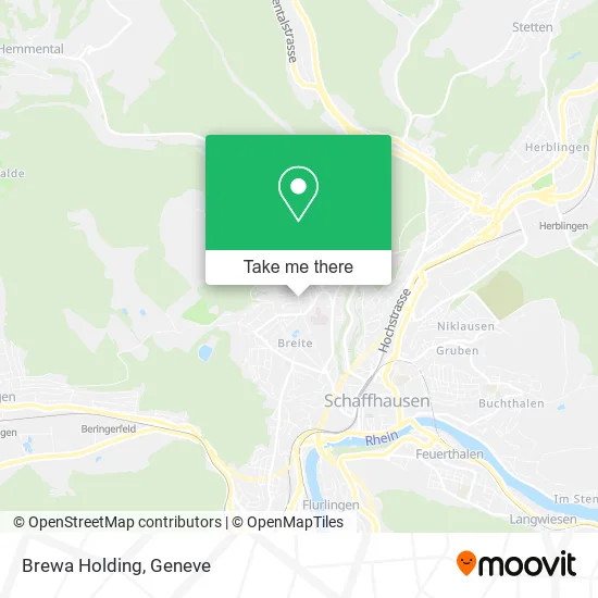 Brewa Holding map