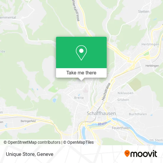 Unique Store map