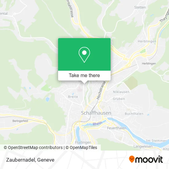 Zaubernadel map