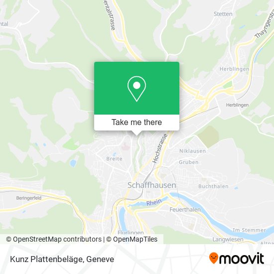Kunz Plattenbeläge map