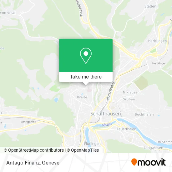 Antago Finanz map