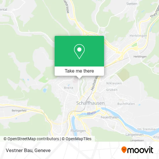 Vestner Bau map