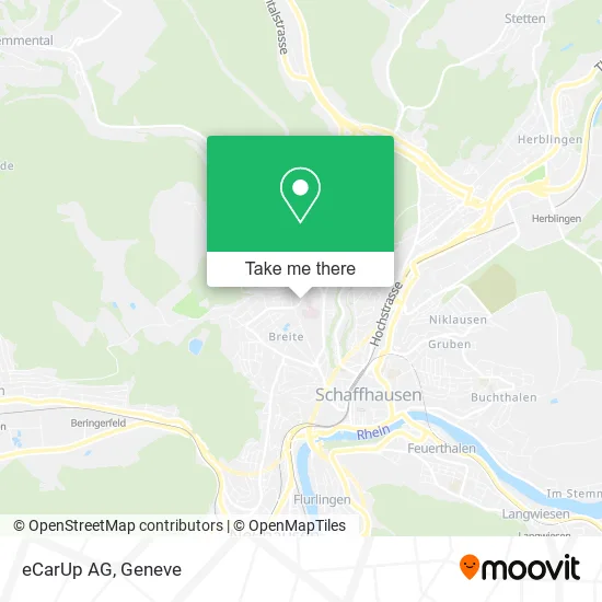 eCarUp AG map