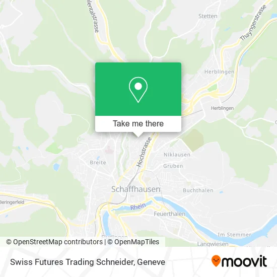 Swiss Futures Trading Schneider map