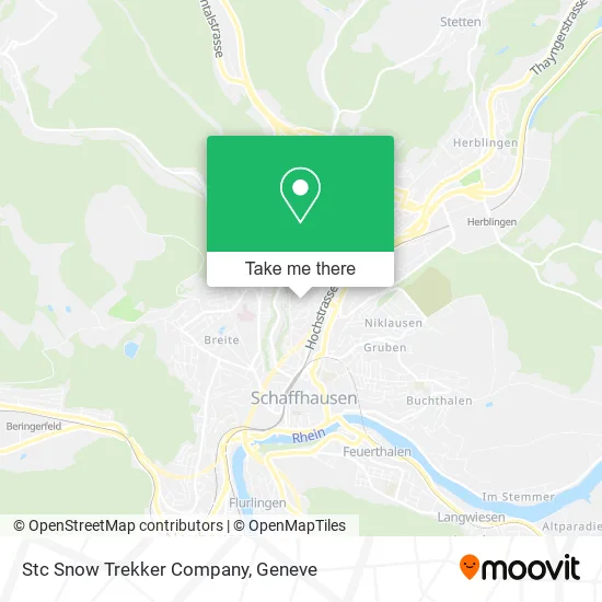 Stc Snow Trekker Company map