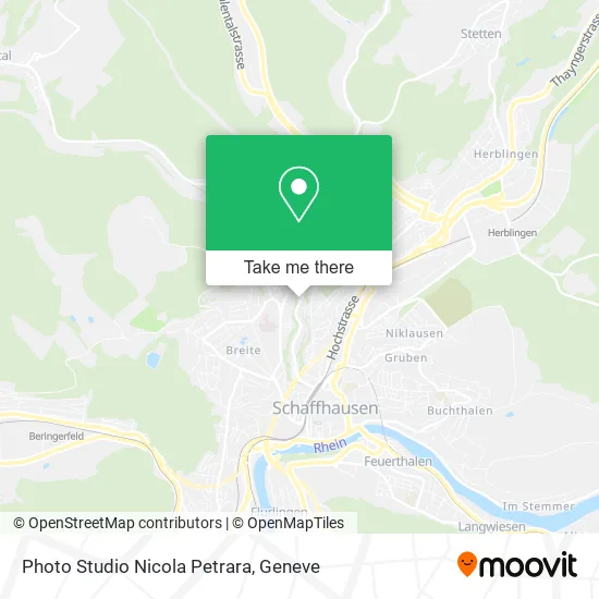 Photo Studio Nicola Petrara map