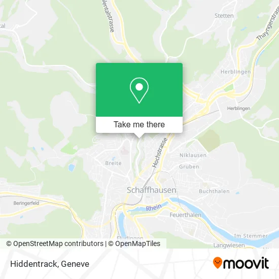Hiddentrack map