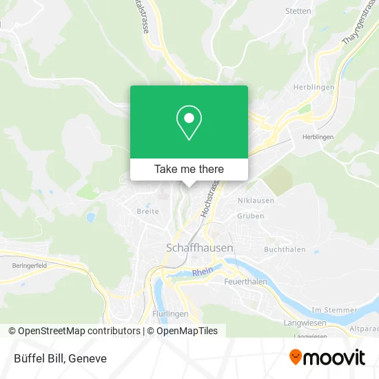 Büffel Bill map