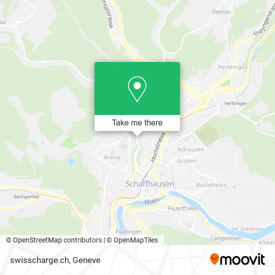 swisscharge.ch map