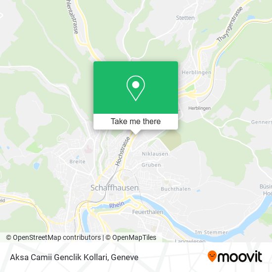 Aksa Camii Genclik Kollari map