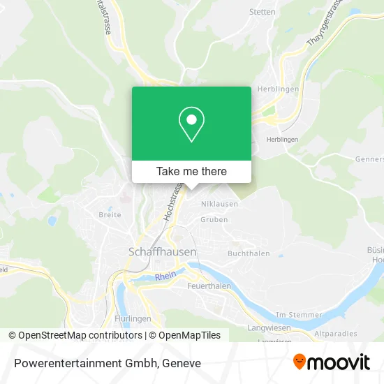 Powerentertainment Gmbh map