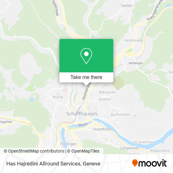 Has Hajredini Allround Services map