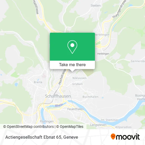 Actiengesellschaft Ebnat 65 map