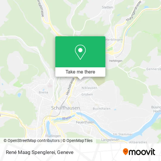 René Maag Spenglerei map