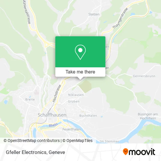 Gfeller Electronics map