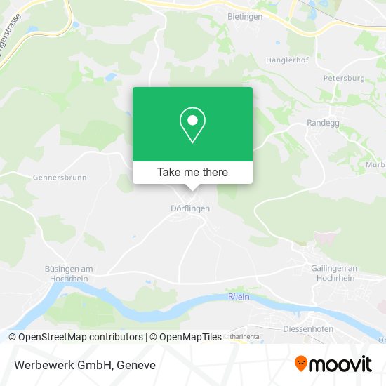 Werbewerk GmbH map