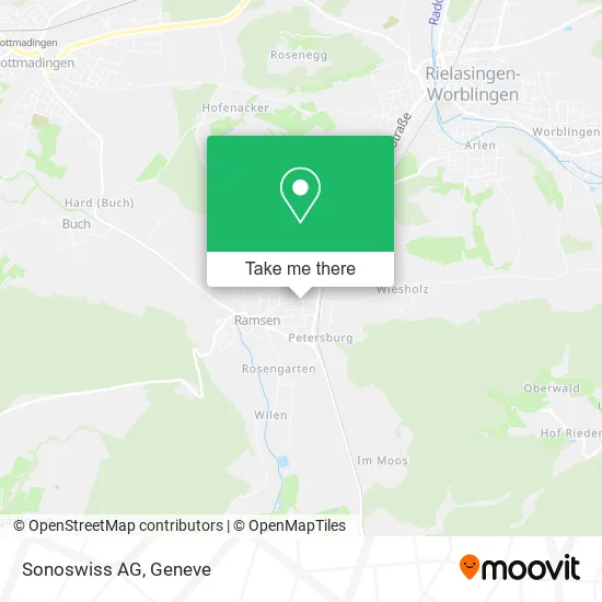 Sonoswiss AG map