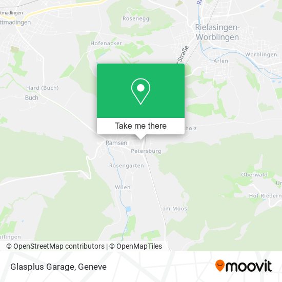 Glasplus Garage map