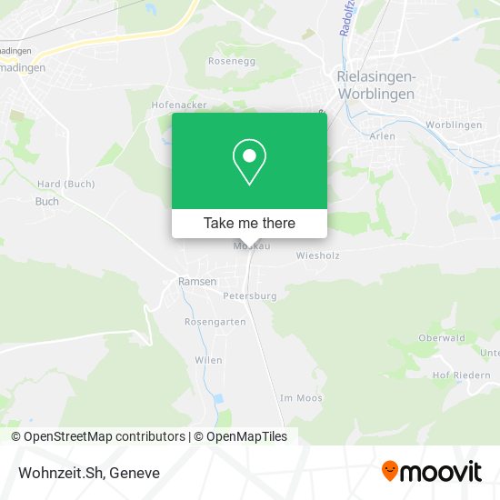 Wohnzeit.Sh map