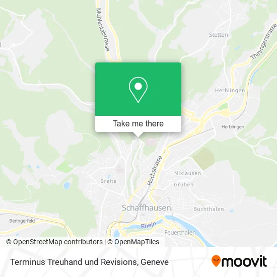 Terminus Treuhand und Revisions map