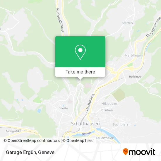 Garage Ergün map