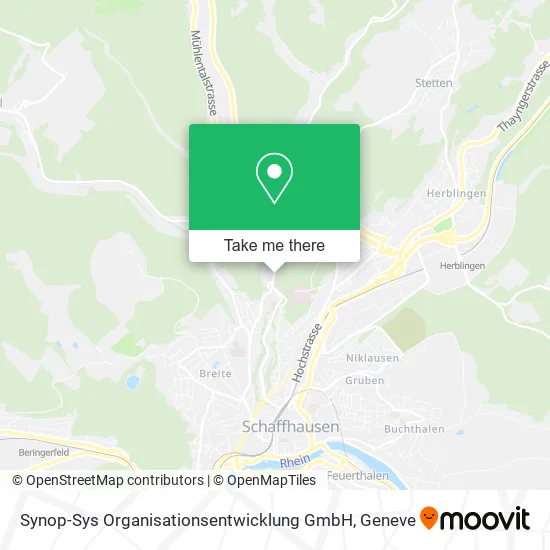 Synop-Sys Organisationsentwicklung GmbH map