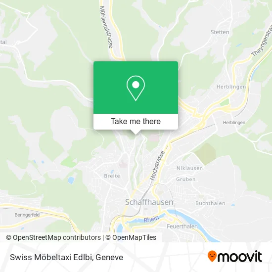 Swiss Möbeltaxi Edlbi map
