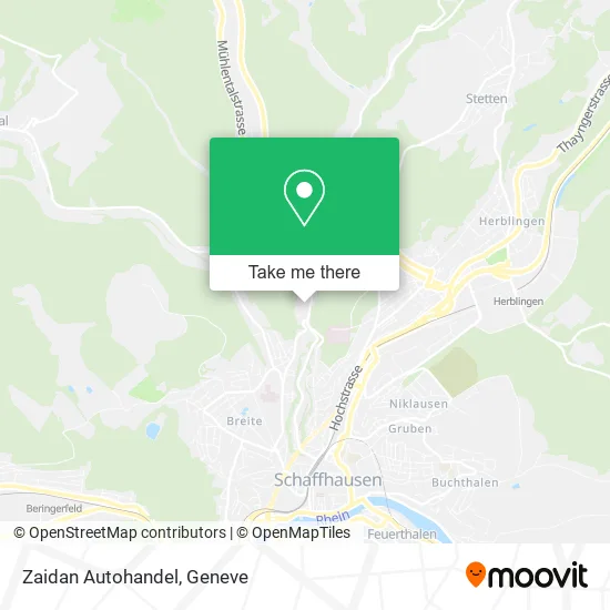 Zaidan Autohandel map