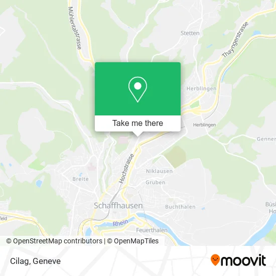 Cilag map