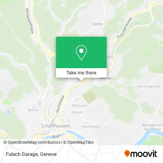 Fulach Garage map