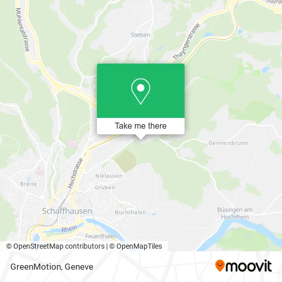 GreenMotion map
