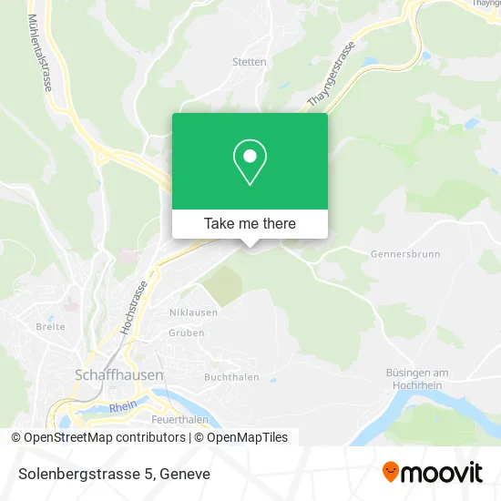 Solenbergstrasse 5 map
