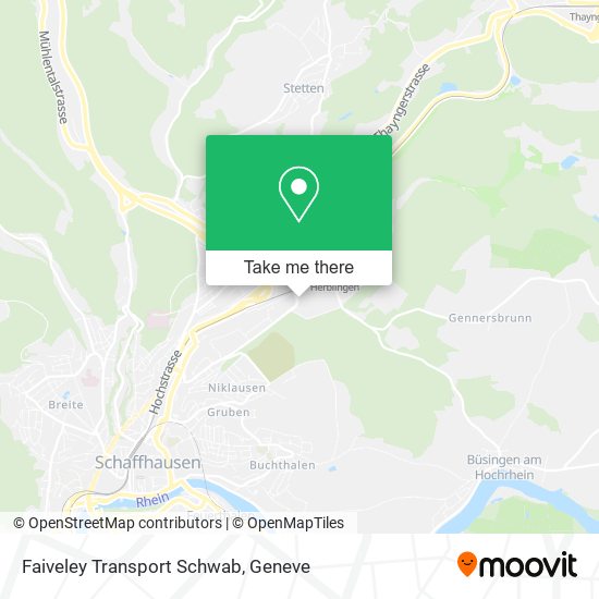 Faiveley Transport Schwab map