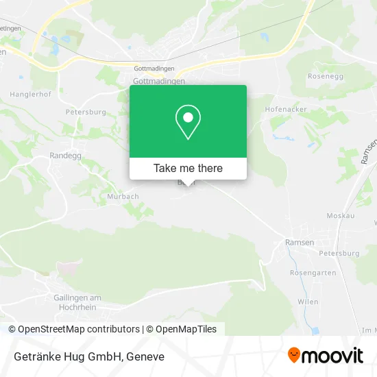 Getränke Hug GmbH map