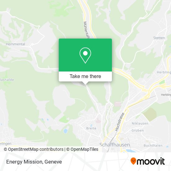 Energy Mission map