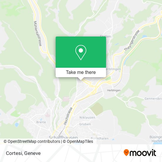 Cortesi map