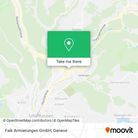 Faik Armierungen GmbH map