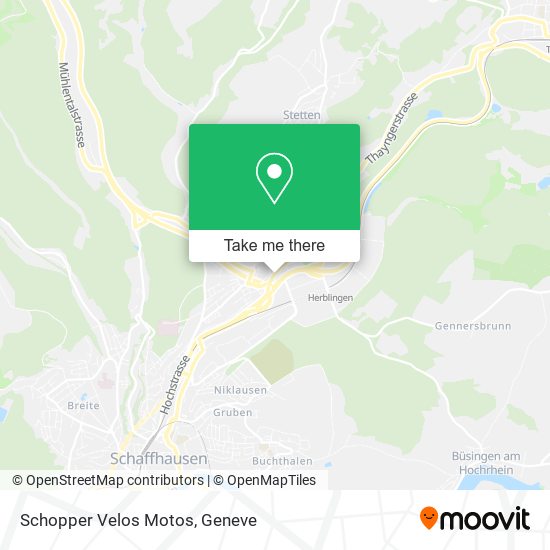 Schopper Velos Motos map