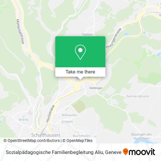 Sozialpädagogische Familienbegleitung Aliu map