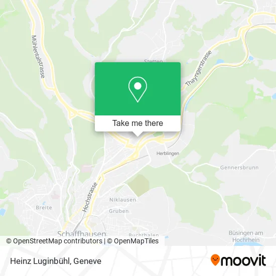 Heinz Luginbühl map
