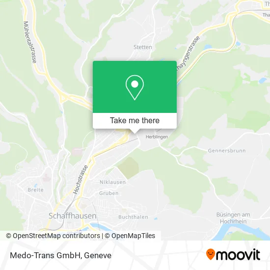 Medo-Trans GmbH map