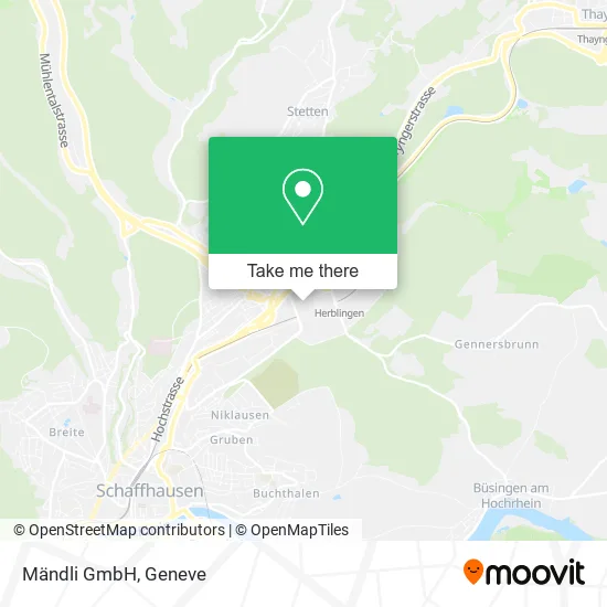 Mändli GmbH map